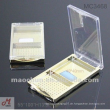 MC2005B Luxus Kosmetik leere Make-up Pulver Box